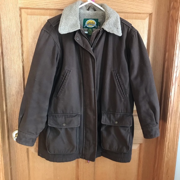 Cabela's Jackets & Blazers - Cabelas fleece lined coat size Large